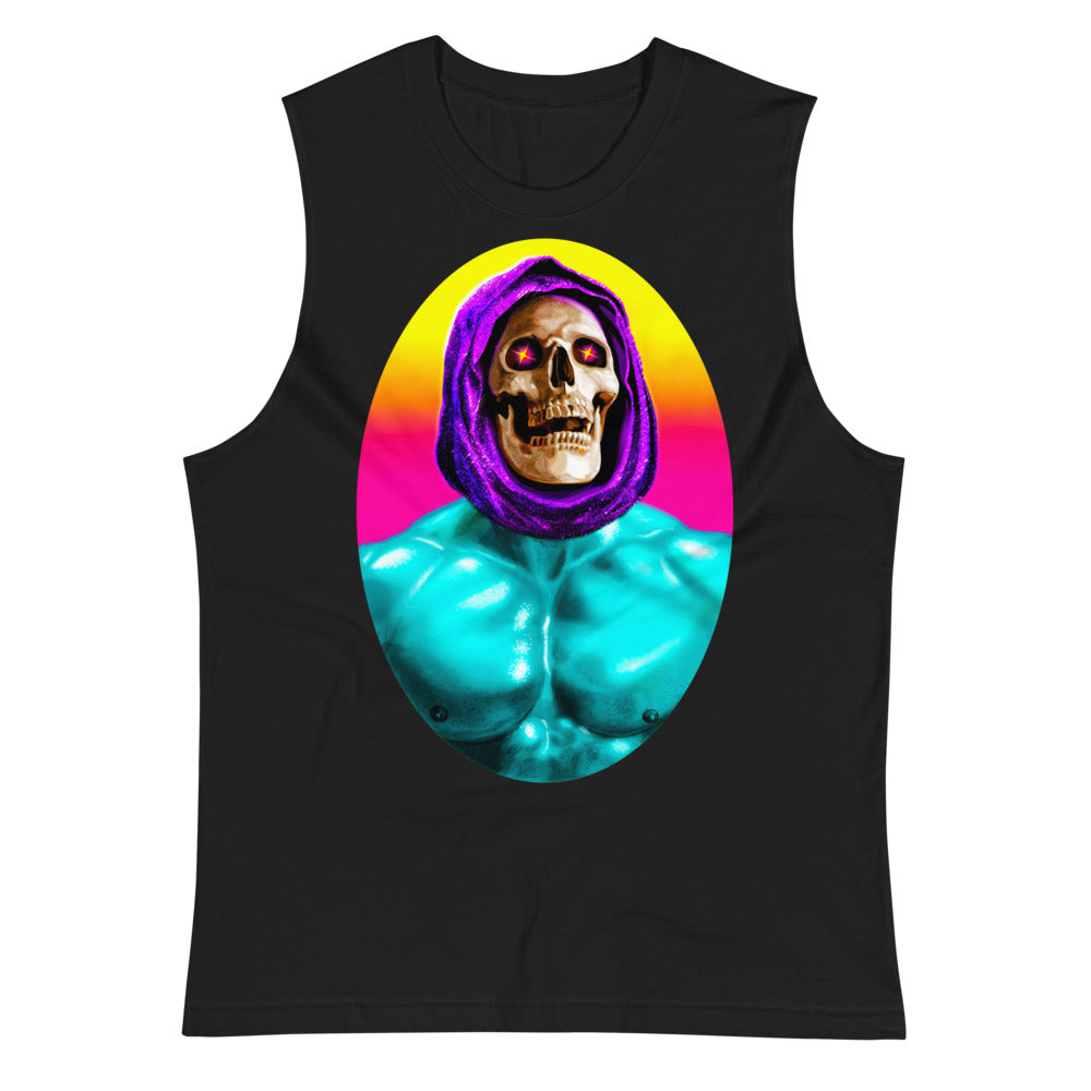 By the Power of Glitter (Muscle Shirt) - Black