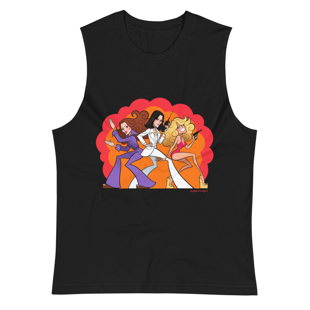Angels (Muscle Shirt) - Black