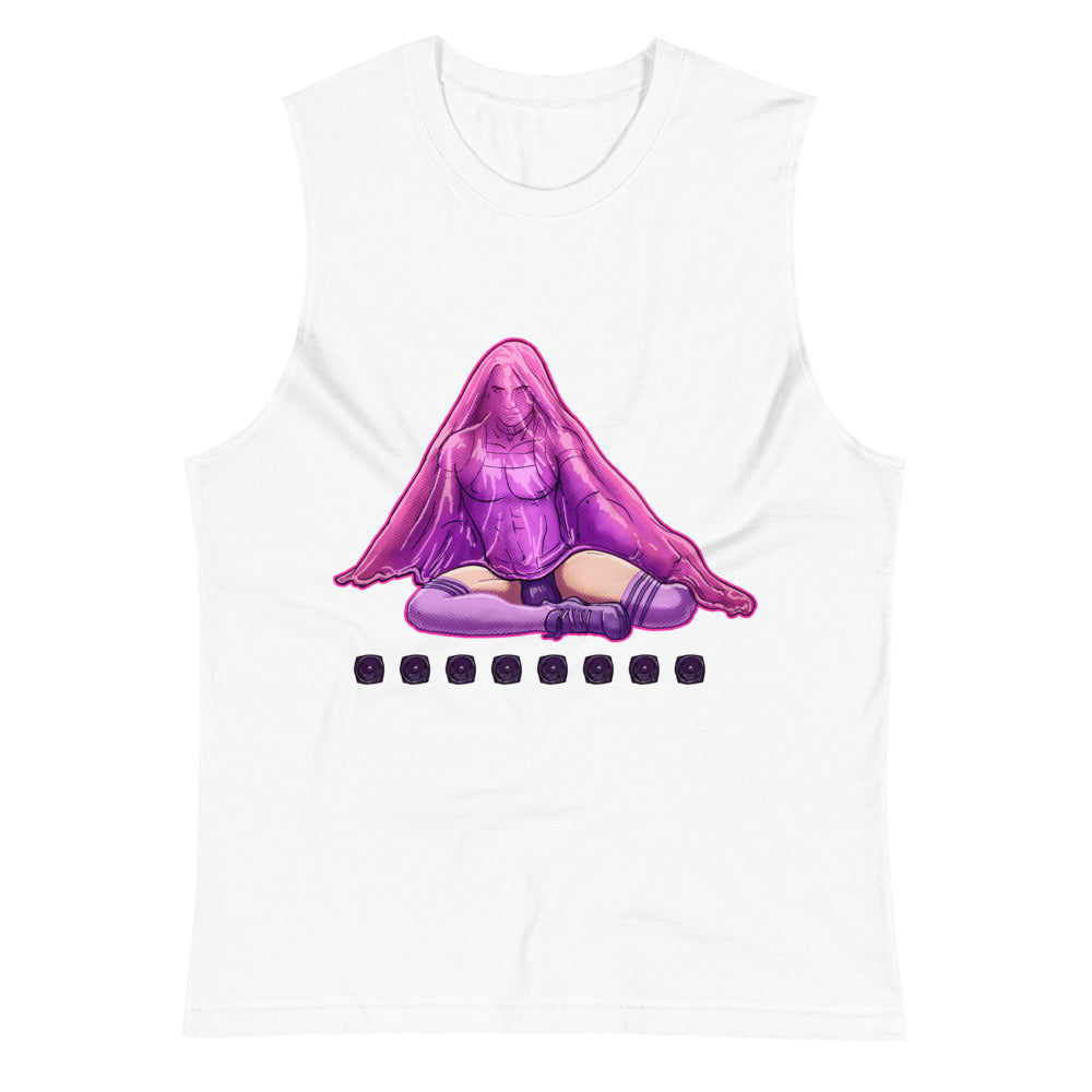 Bless Me Daddy (Muscle Shirt) - White