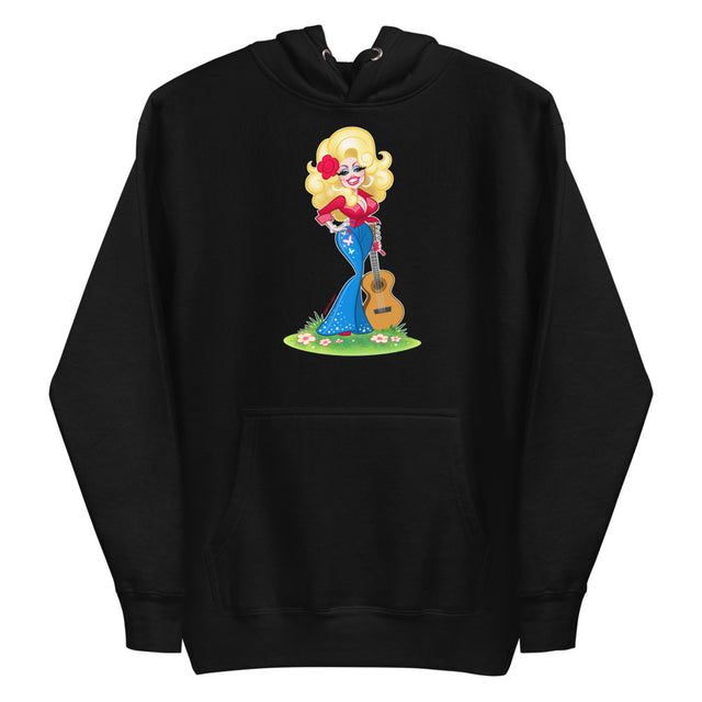 Smoky Mountain Glam (Hoodie) - Black