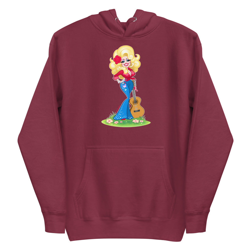 Smoky Mountain Glam (Hoodie) - Maroon