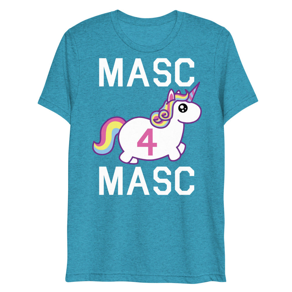 MASC4MASC (Triblend) - Aqua Triblend