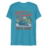 Wolf Bird (Triblend) - Aqua Triblend