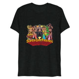 Supergay Friends (Triblend) - Charcoal-Black Triblend