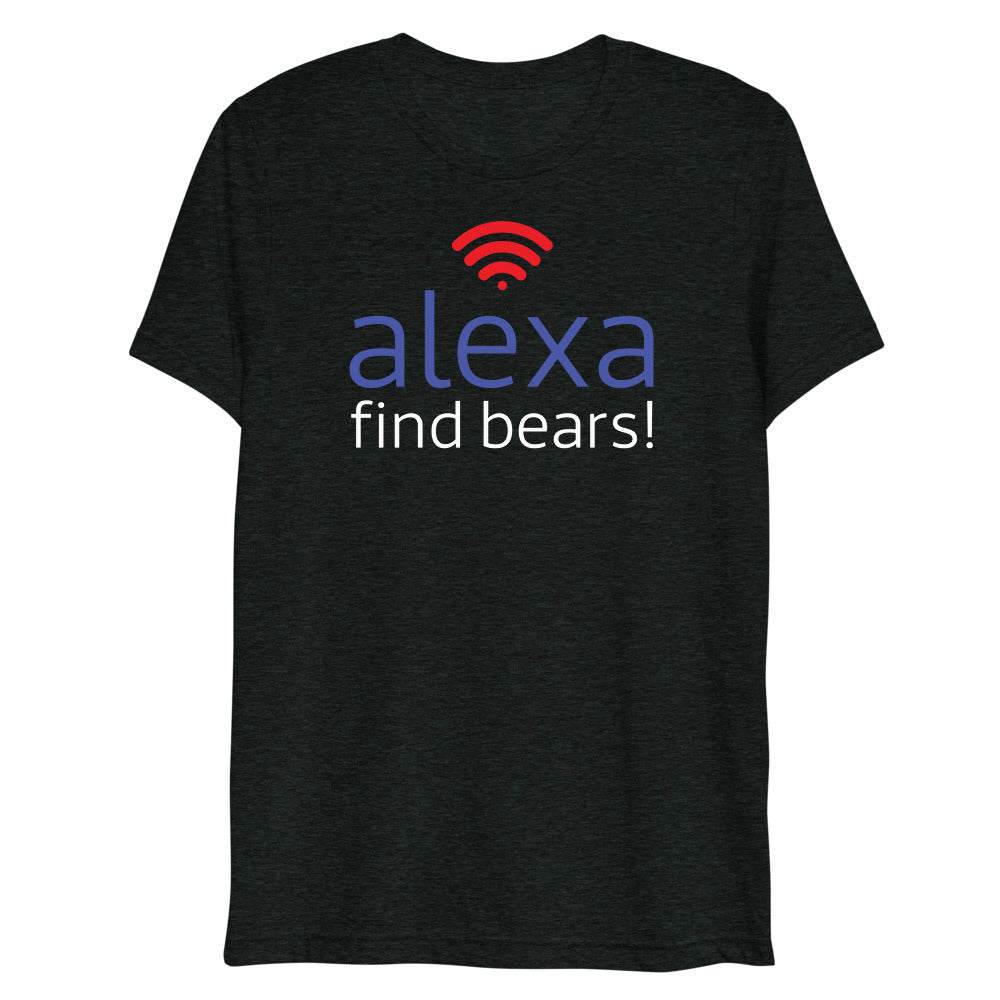 Alexa...find (Triblend) - Charcoal-Black Triblend