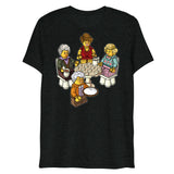 Golden Girls Blocks (Triblend) - Charcoal-Black Triblend