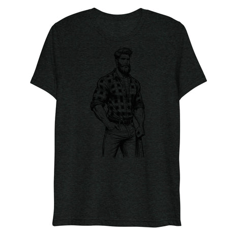 Lumbersexual (Triblend) - Charcoal-Black Triblend