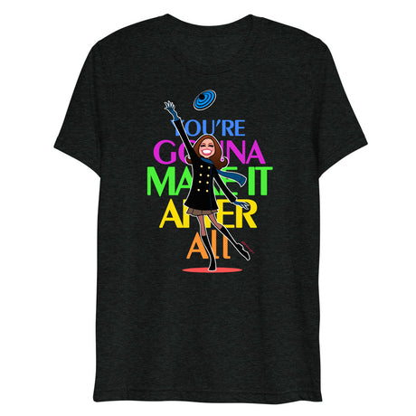 You're Gonna Make It (Triblend) - Charcoal-Black Triblend