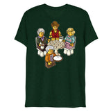 Golden Girls Blocks (Triblend) - Emerald Triblend
