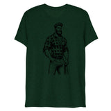 Lumbersexual (Triblend) - Emerald Triblend