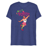 Strawberry Beefcake (Triblend) - Navy Triblend