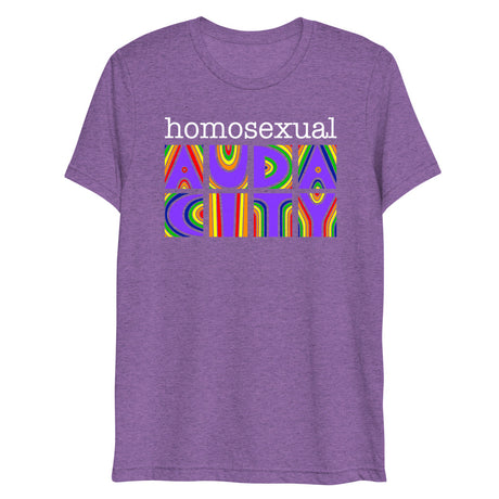 Homosexual Audacity (Triblend) - Purple Triblend