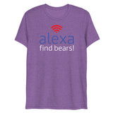 Alexa...find (Triblend) - Purple Triblend