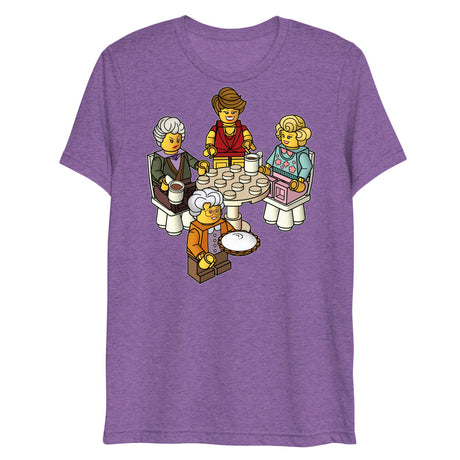 Golden Girls Blocks (Triblend) - Purple Triblend