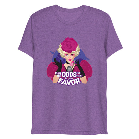 May the Odds (Triblend) - Purple Triblend