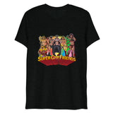 Supergay Friends (Triblend) - Solid Black Triblend