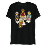Golden Girls Blocks (Triblend) - Solid Black Triblend