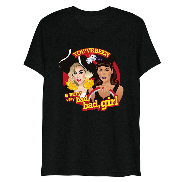 Bad Girl (Triblend) - Solid Black Triblend