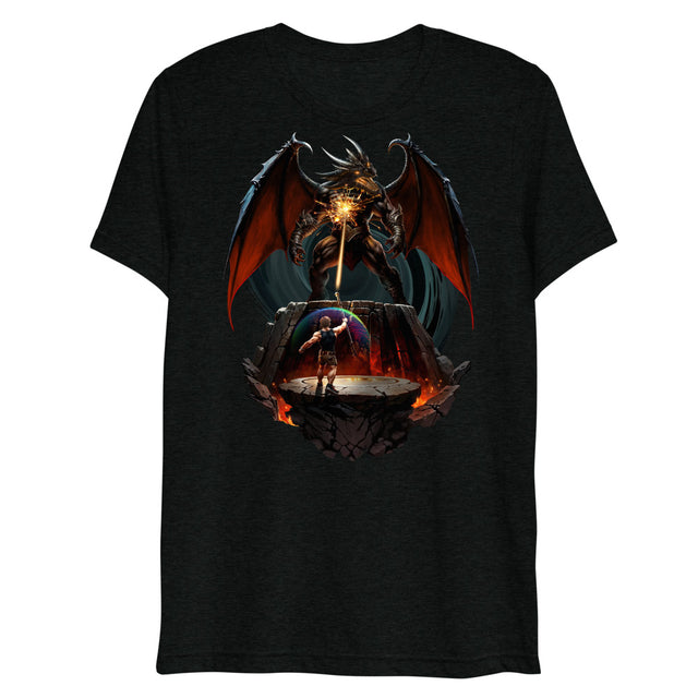 Dungeons and Daddies (Triblend) - Solid Black Triblend