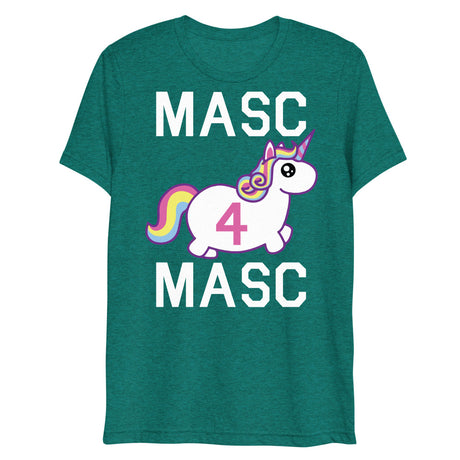 MASC4MASC (Triblend) - Teal Triblend