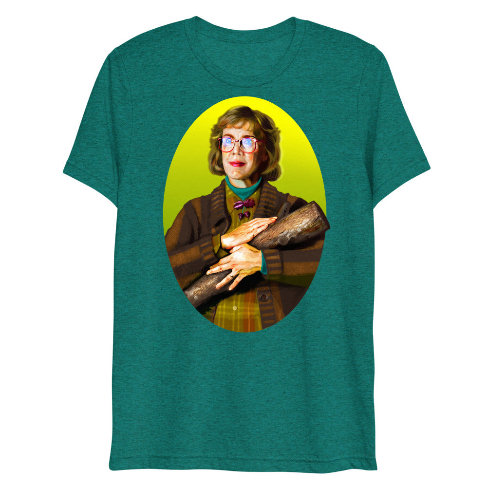 Log Lady (Triblend) - Teal Triblend