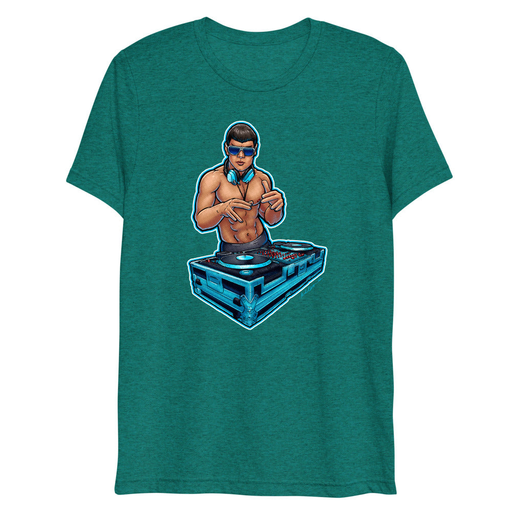 DJ Pon Farr (Triblend) - Teal Triblend