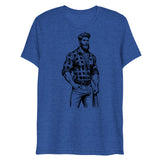 Lumbersexual (Triblend) - True Royal Triblend