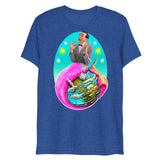 Sea Wee Merman (Triblend) - True Royal Triblend