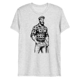 Lumbersexual (Triblend) - White Fleck Triblend