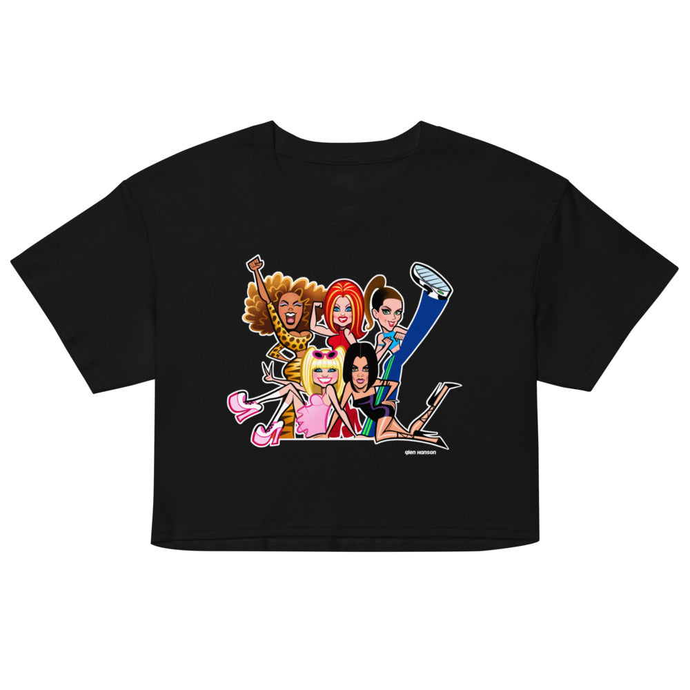 Who Do You Think You Are (Crop Top) - Black