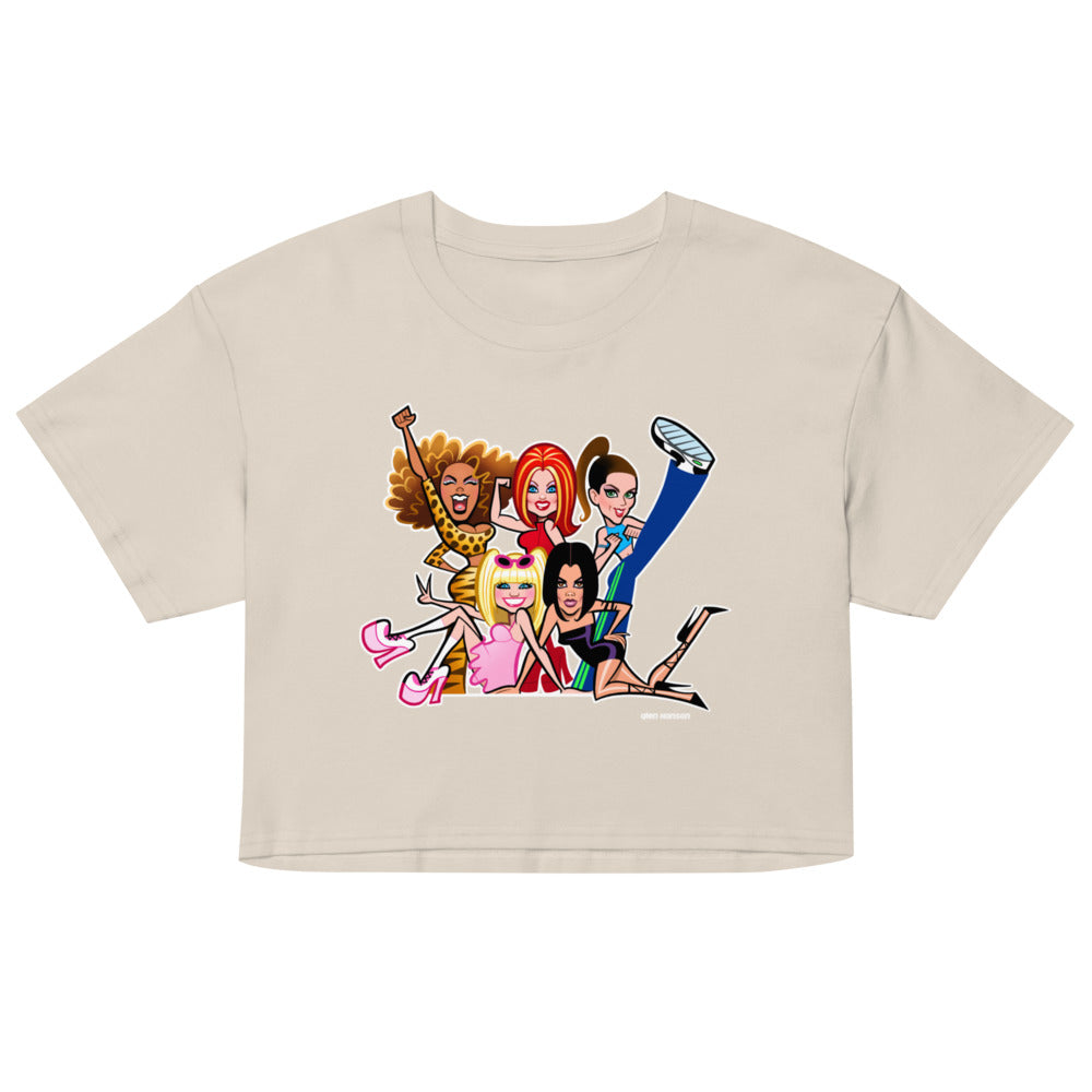 Who Do You Think You Are (Crop Top) - Bone