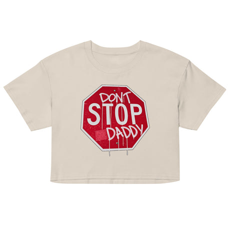 Don't Stop (Crop Top) - Bone