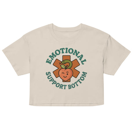 Emotional Support Bottom (Crop Top) - Bone