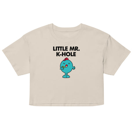 Little Mr. K-Hole (Crop Top) - Bone