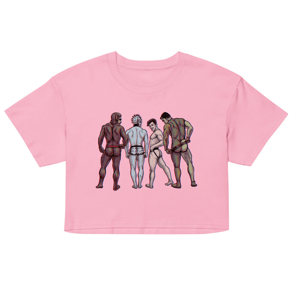 Monster Jocks (Crop Top) - Bubblegum