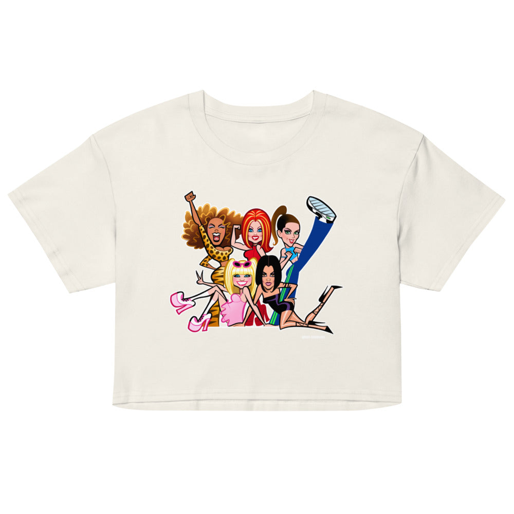 Who Do You Think You Are (Crop Top) - Ecru