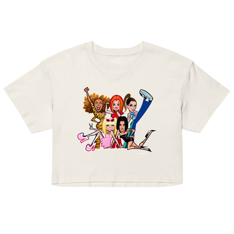 Who Do You Think You Are (Crop Top) - Ecru