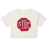 Don't Stop (Crop Top) - Ecru