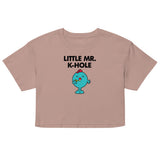 Little Mr. K-Hole (Crop Top) - Hazy Pink