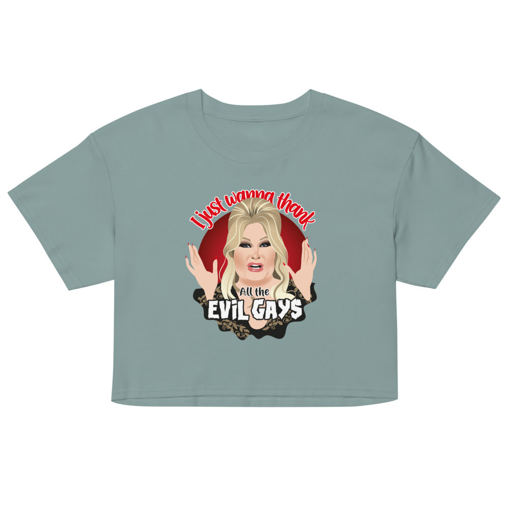 Evil Gays (Crop Top) - Mineral