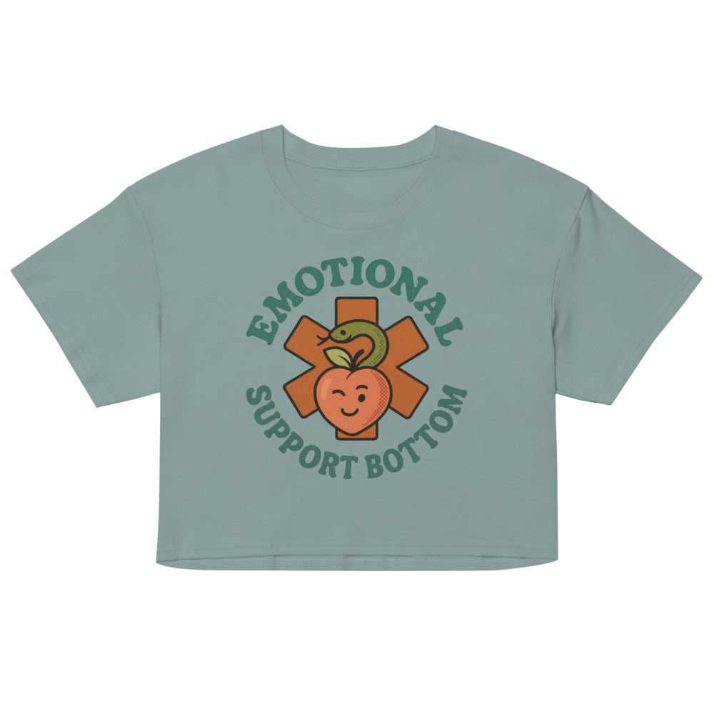 Emotional Support Bottom (Crop Top) - Mineral