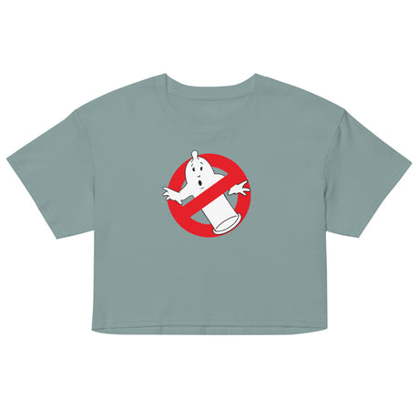 Straight Outta Condoms (Crop Top) - Mineral