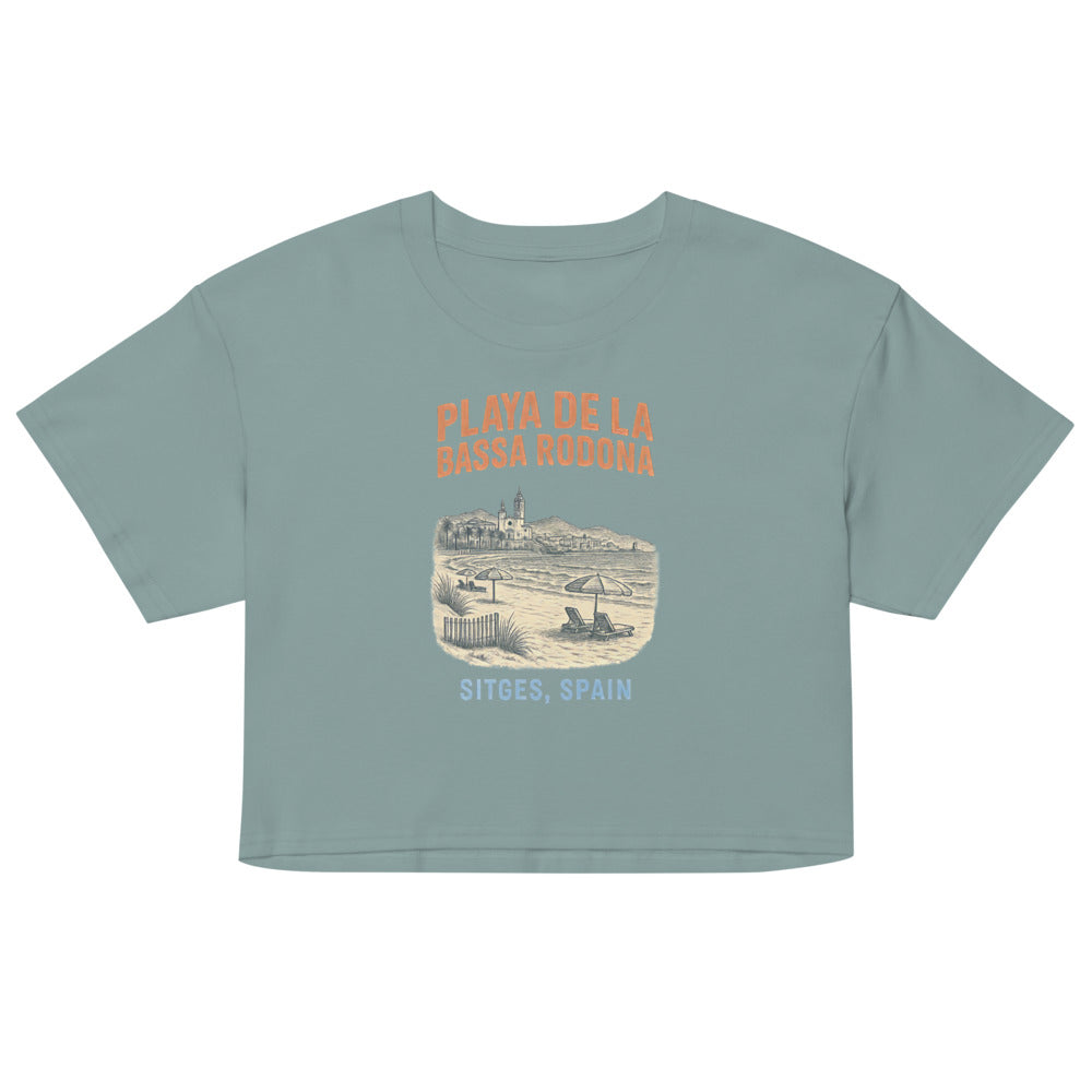 Playa de la Bassa Rodone (Crop Top) - Mineral