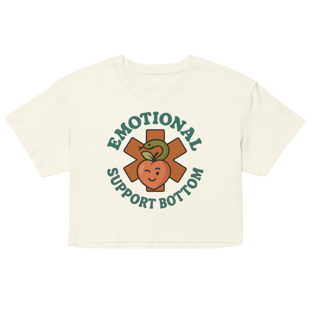 Emotional Support Bottom (Crop Top) - Natural