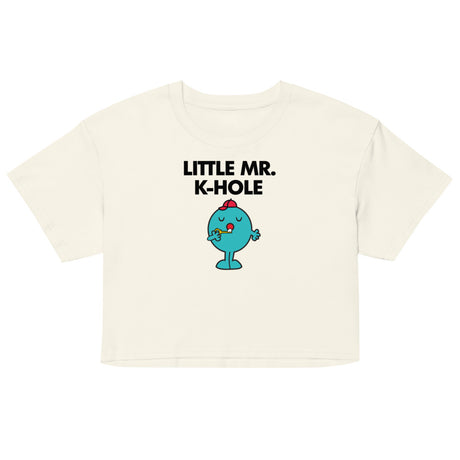 Little Mr. K-Hole (Crop Top) - Natural