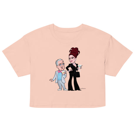 Well Well Well (Crop Top) - Pale Pink