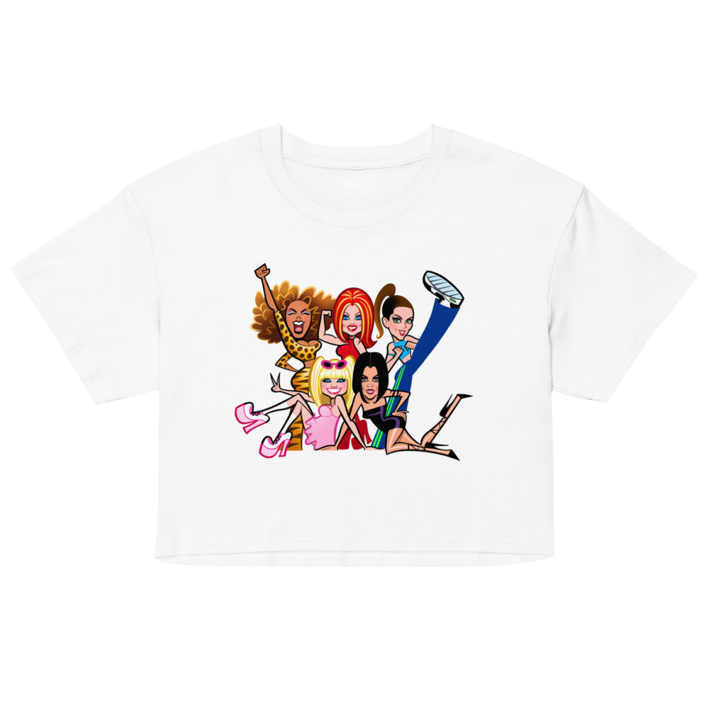 Who Do You Think You Are (Crop Top) - White