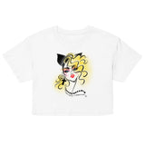 Lucky Star (Crop Top) - White
