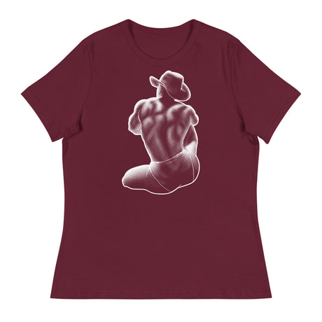 Bikini Cowboy (Women's) - Maroon