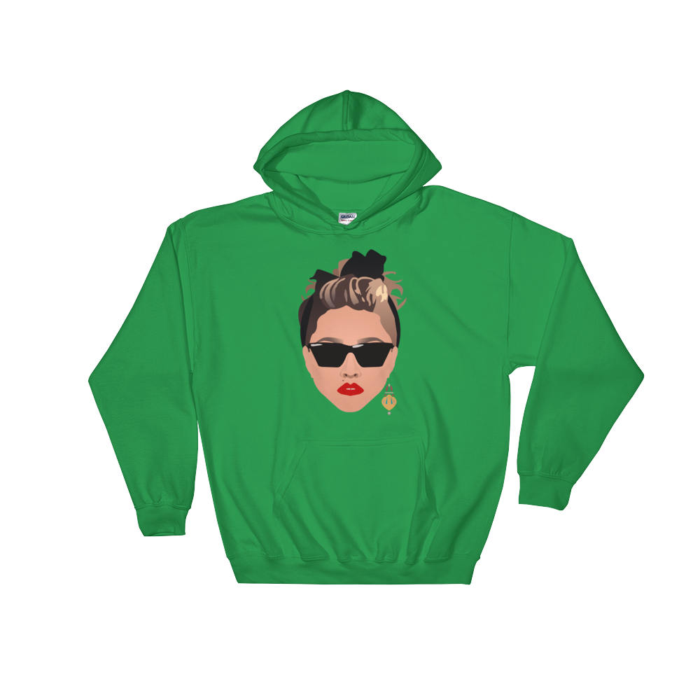 80s Glamour (Hoodie)-Hoodie-Swish Embassy